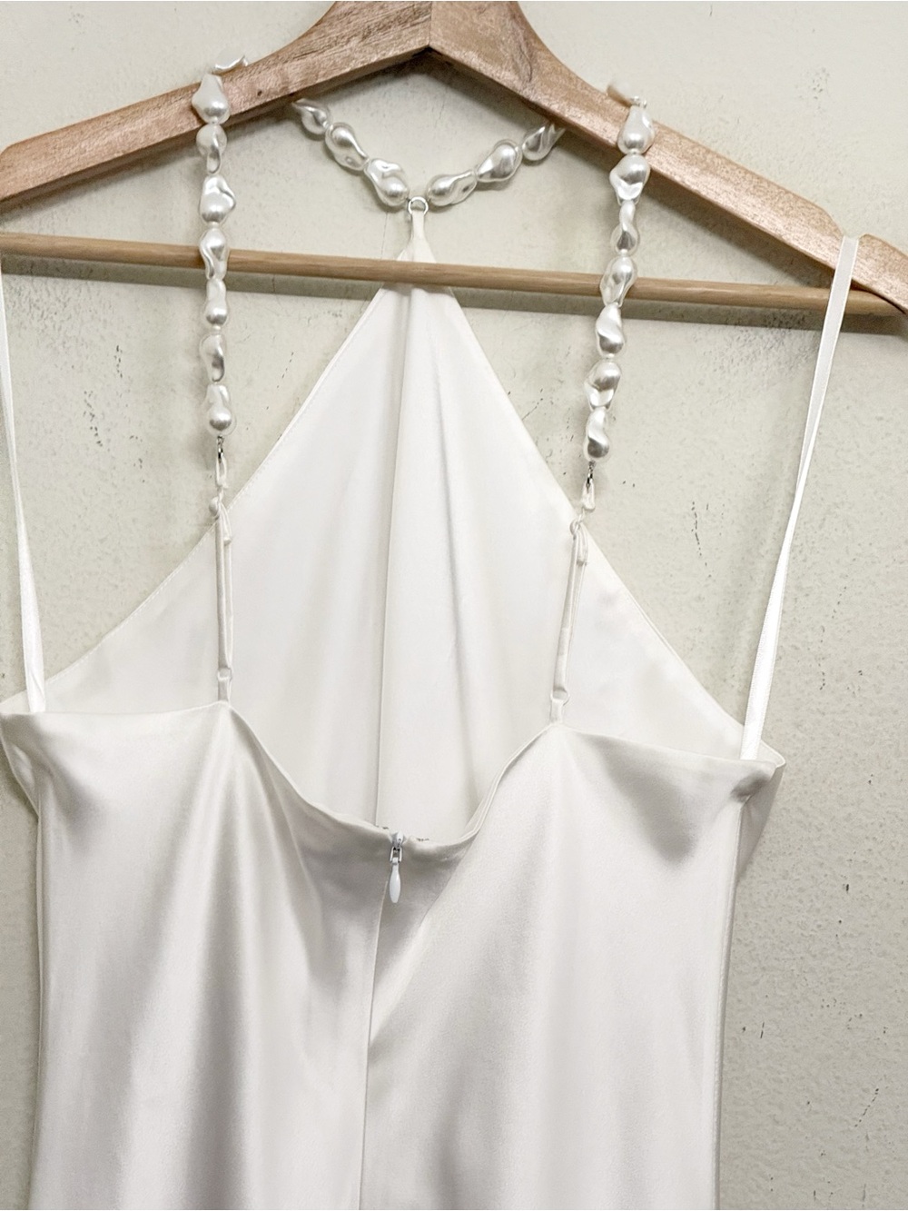 NWT Staud Cadence Dress in Pearl Size 4 - Picture 10 of 16